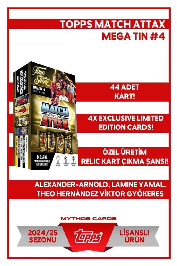 Match Attax 24/25 - Mega Tin 4 - Image 1