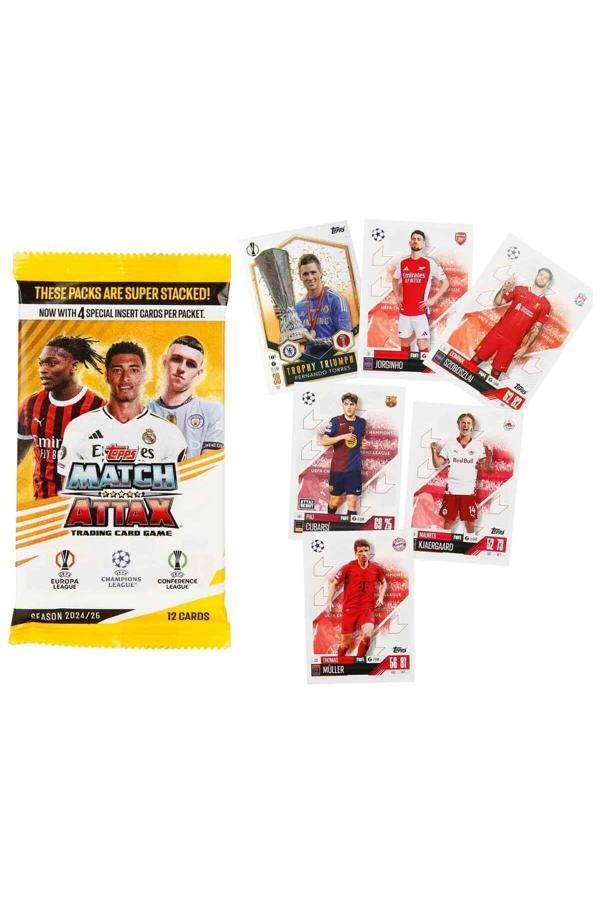 UEFA Match Attax 2024-25 Koleksiyon Kartları - Image 1