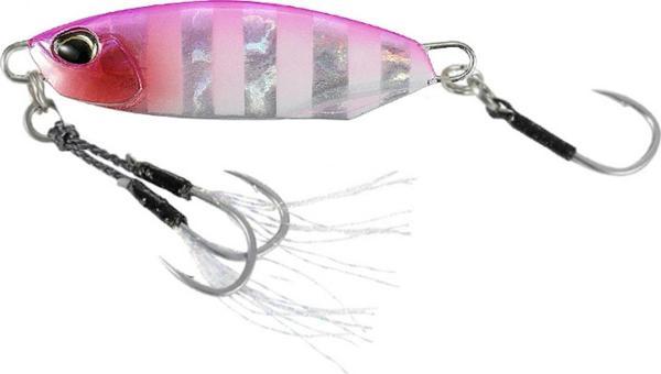 Duo Drag Metal Cast Slow Jig 40gr. PDA0171 Pink Zebra Glow - Image 1