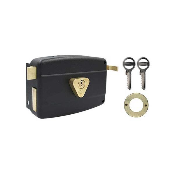 Tirajlı Kilit Oval Karşılıksız Siyah YM-600 Yuma - Image 1