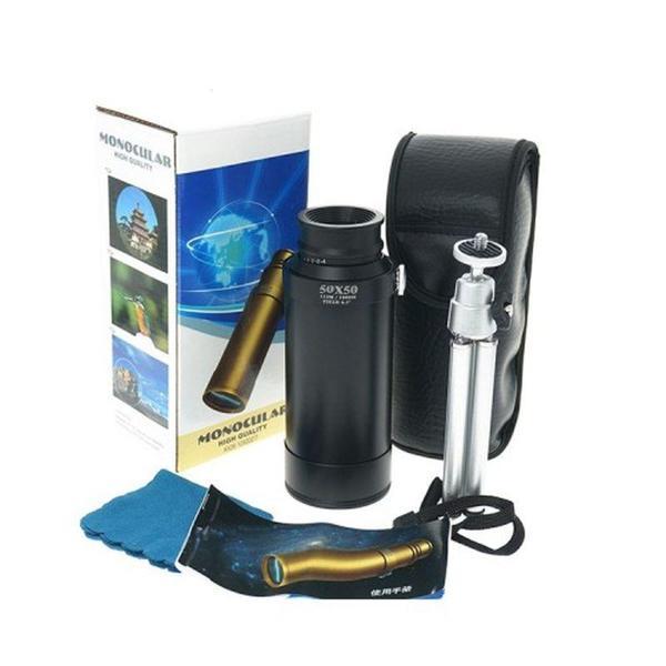 50X50 Panda Metal Gövde Tek Gözle Büyük Mercek Korsan Dürbün Dsyh - Image 1