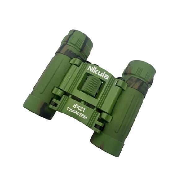 8x21 Dürbün Kamuflaj Dürbünü 56m/1000m Kauçuk Kaplama - Image 1