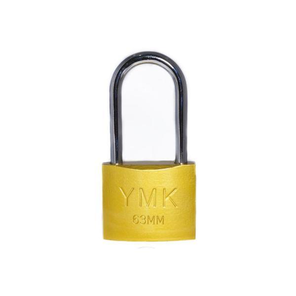 Eko Sarı Boyalı Uzun Kancalı Asma Kilit 38mm - Image 1