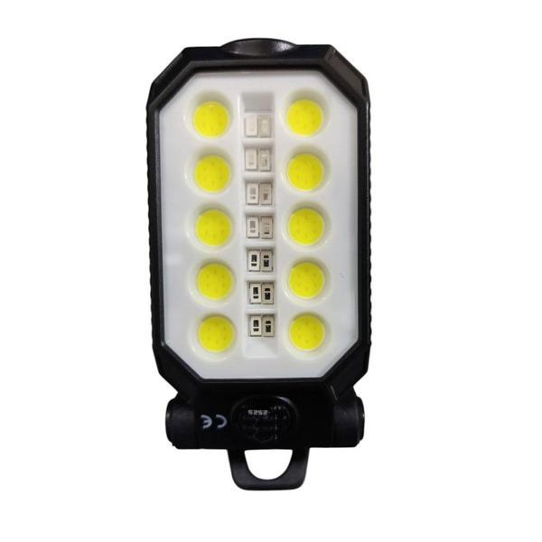 USB Şarjlı Çalışma Kamp Işıldak Lamba Katlanır Mıklatıslı Ayak 2525 - Image 1