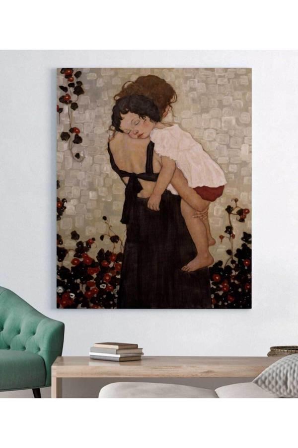 Anne Sevgisi Kanvas Tablo - Image 1