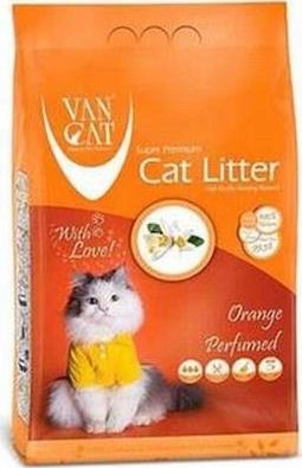 VanCat Portakal Kokulu İnce Kedi Kumu 10 Kg - Image 1