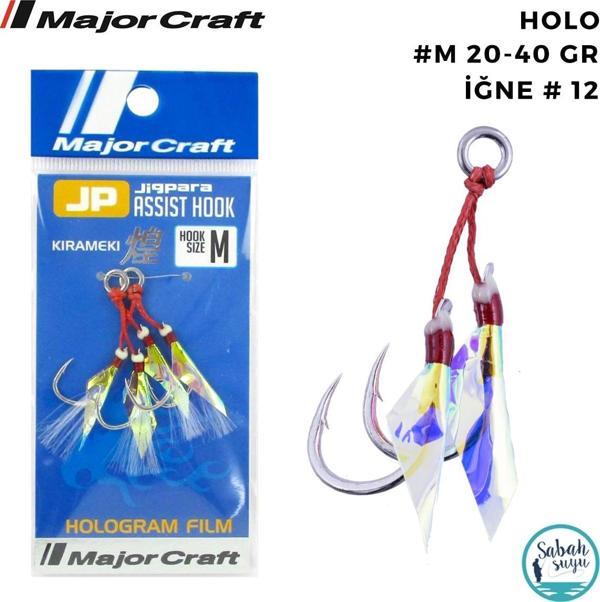 Major Craft Jigpara Çiftli Asist İğne Holo #M 20-40gr (2 Adet) - Image 1