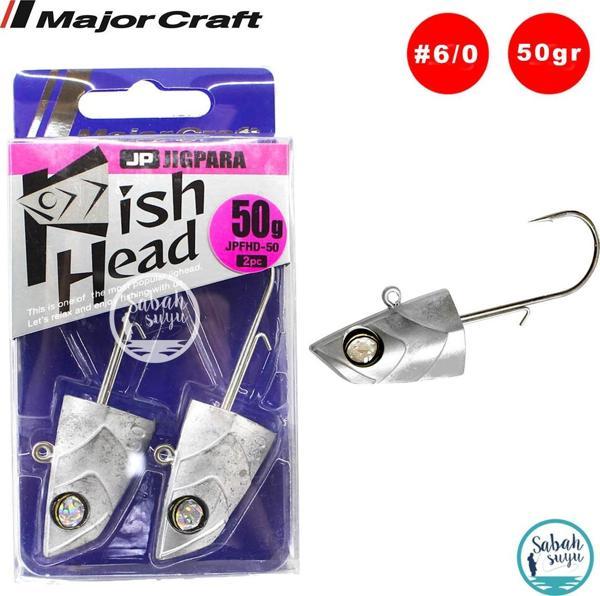 Major Craft Jigpara Fish Head JPFHD-50gr #6/0 (2 Adet) - Image 1