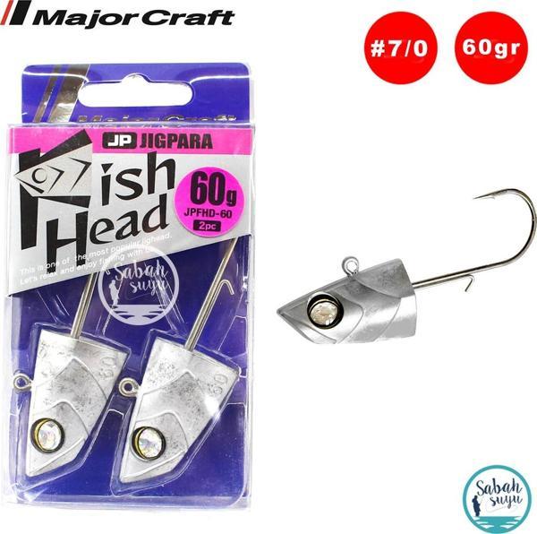Major Craft Jigpara Fish Head JPFHD-60gr #7/0 (2 Adet) - Image 1