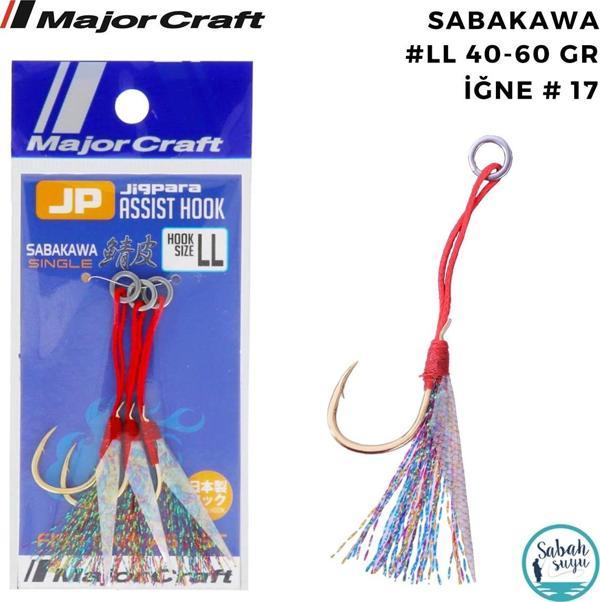 Major Craft Jigpara Tekli Asist İğne Saba #LL 40-60gr (3 Adet) - Image 1