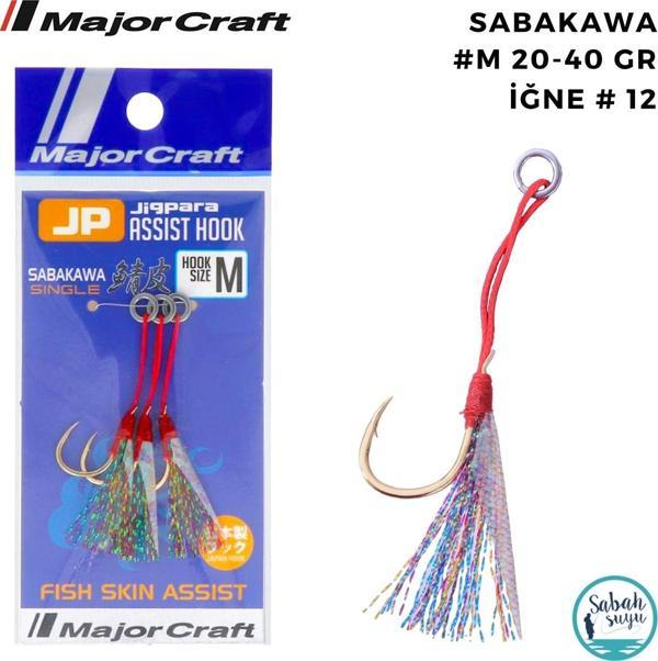 Major Craft Jigpara Tekli Asist İğne Saba #M 20-40gr (3 Adet) - Image 1