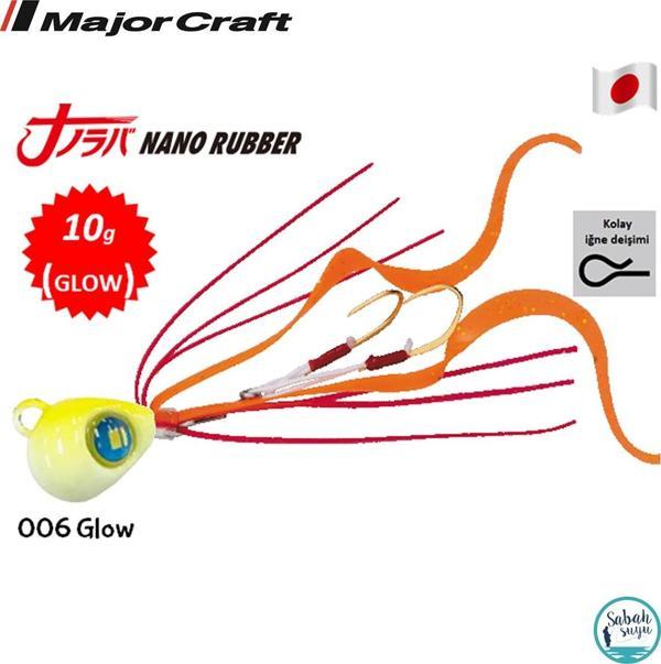 Major Craft Nano Rubber 10gr 006 Glow - Image 1