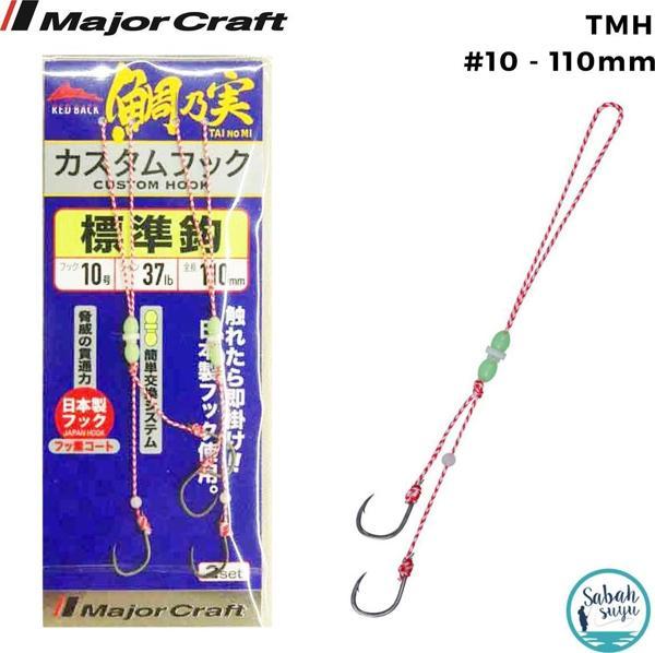 Major Craft Red Back Çiftli Tai Rubber Asist İğne #10 110mm (2 Adet) - Image 1