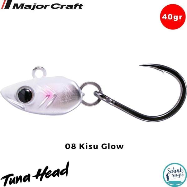 Major Craft Tuna Head GKHD-40gr #8/0 08 Kisu Glow - Image 1