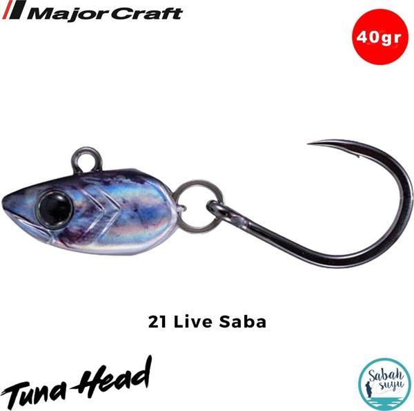 Major Craft Tuna Head GKHD-40gr #8/0 21 Live Saba - Image 1