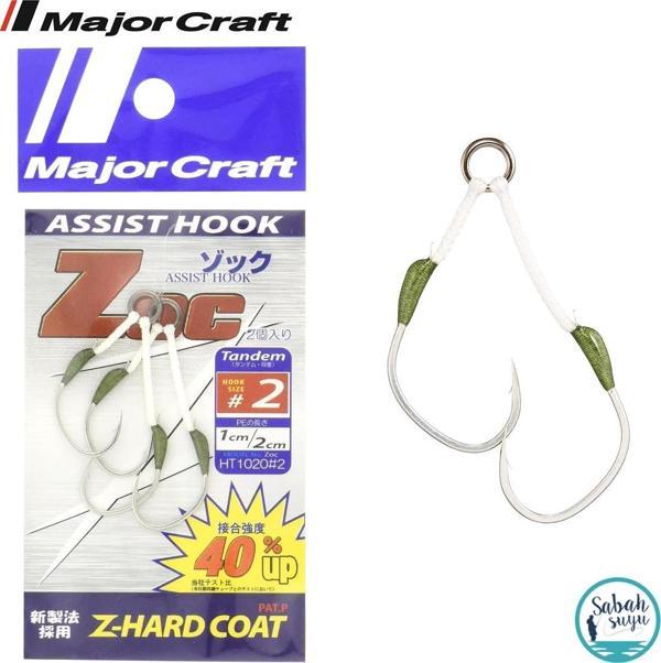 Major Craft ZOC-HT-1020 Çiftli Asist İğne #2 (2 Adet) - Image 1