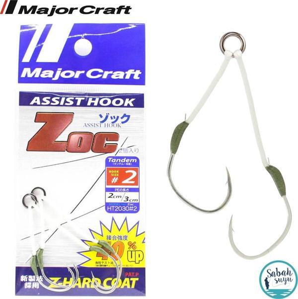Major Craft ZOC-HT-2030 Çiftli Asist İğne #2 (2 Adet) - Image 1