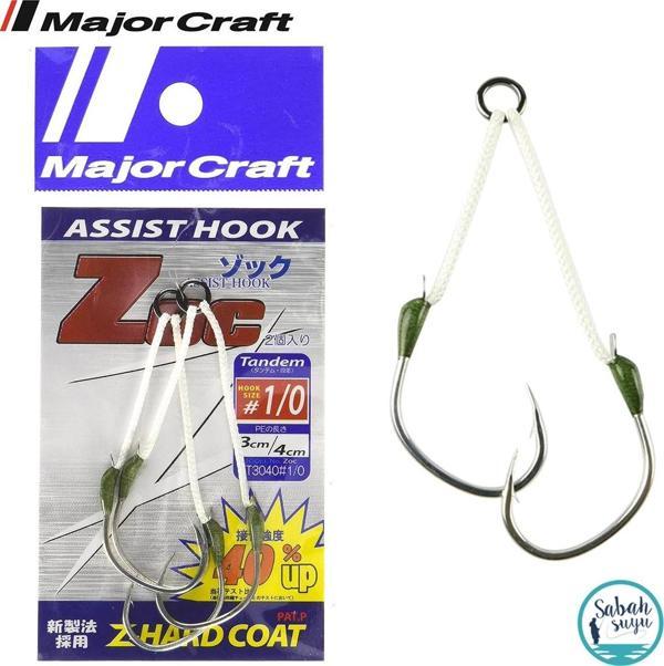Major Craft ZOC-HT-3040 Çiftli Asist İğne #1/0 (2 Adet) - Image 1