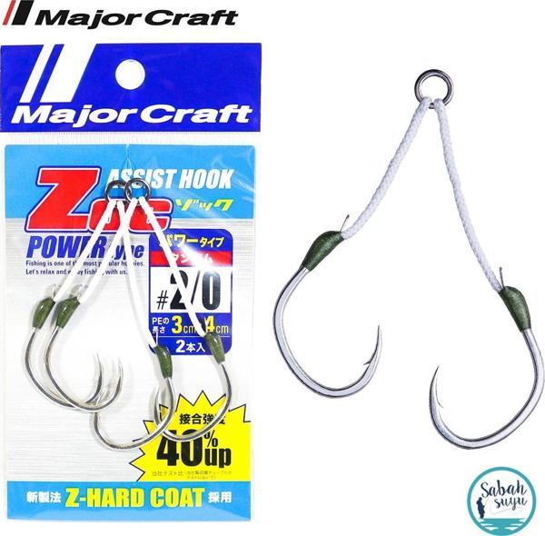 Major Craft ZOC-PT-3040 Çiftli Asist İğne #2/0 (2 Adet) - Image 1