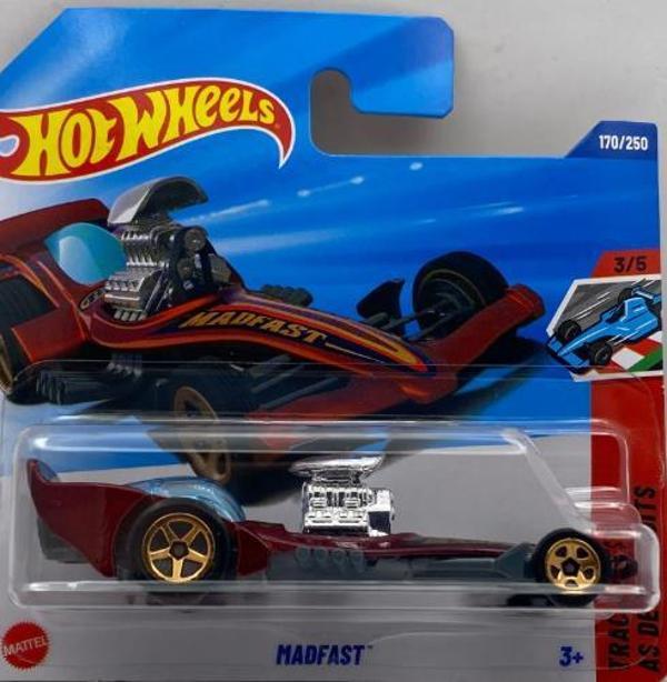 Hot Wheels Tekli Arabalar MadFast HYY09 (Track Aces) - Image 1