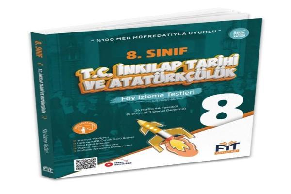 Fit Yayınları 8. SINIF T.C. İNKILAP TARİHİ VE ATATÜRKÇÜLÜK FÖY İZLEME TESTLERİ - Fit Yayınları - Image 1