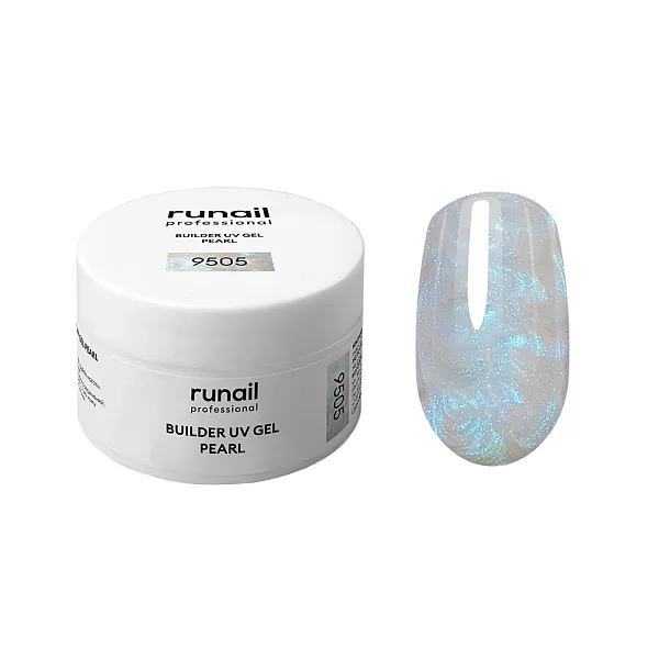 Fontenay RUNAİL Modelleme UV Jeli – İnci Efektli (BUILDER UV GEL PEARL), 15 g – No: 9505 - Image 1