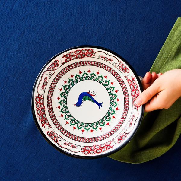 Karaca İznik Serisi Kuş Salata Kasesi 24 cm - Image 1