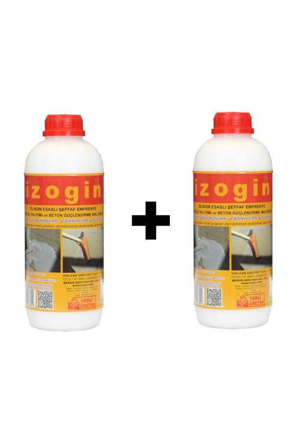 İzogin Svaks Junior 2 X 1 Kg Teras Ve Balkon Şeffaf Su Yalıtım Malzemesi - Image 1