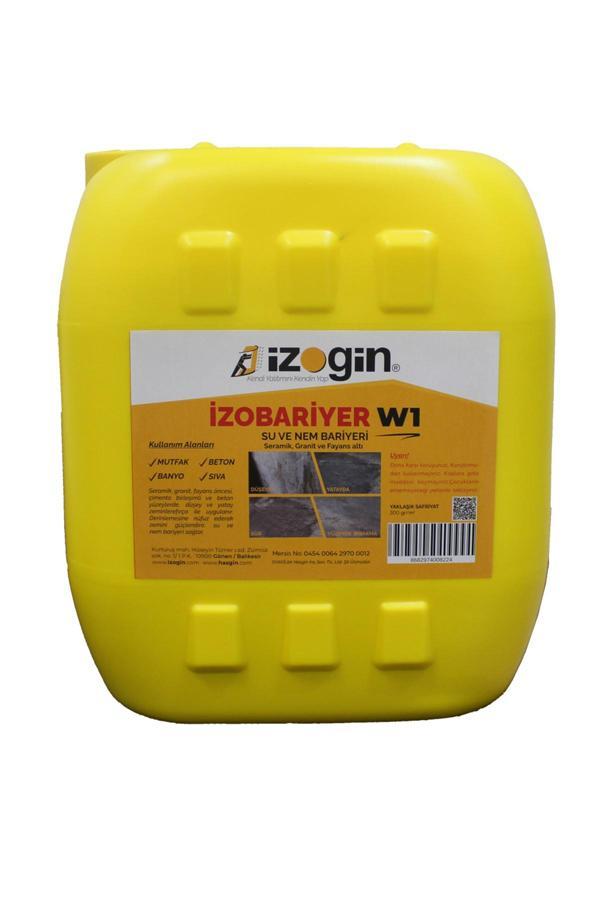 İzogin Izobariyer Su Ve Nem Bariyeri( Beyaz Membran ) Mutfak Banyo Seramik Altı Ve Beton 20 Kg ( 35-40 Mt) - Image 1