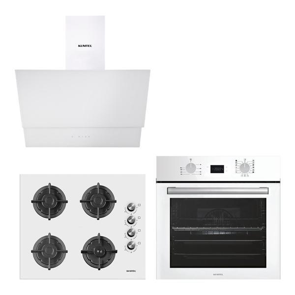 Kumtel Digital Plus 15 Programlı Ankastre Set - Beyaz - Image 1