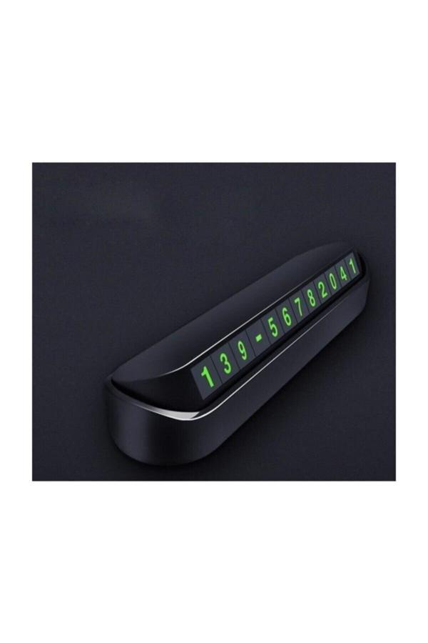 Kurtal Araç Içi Park Telefon Numarası Fosforlu Numaratör Araç Numaratörü - Image 1