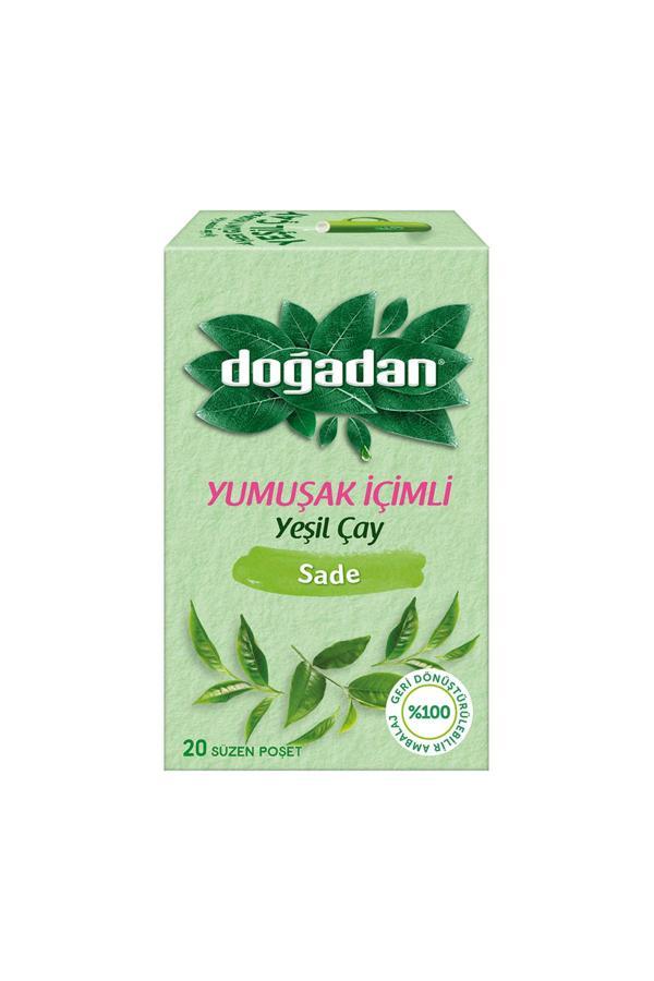 Doğadan Yeşil Çay Yumuşak İçimli 20 Li - Image 1
