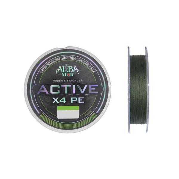 Albastar Active 4x İp Misina L.GREEN-0.16MM - 150M - 16KG - Image 1