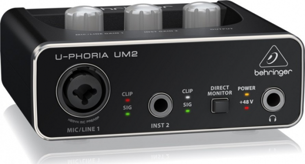 Behringer UM2 2 Kanallı USB Ses Kartı - Image 1