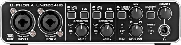 BEHRINGER UMC204HD Ses Kartı - Image 1