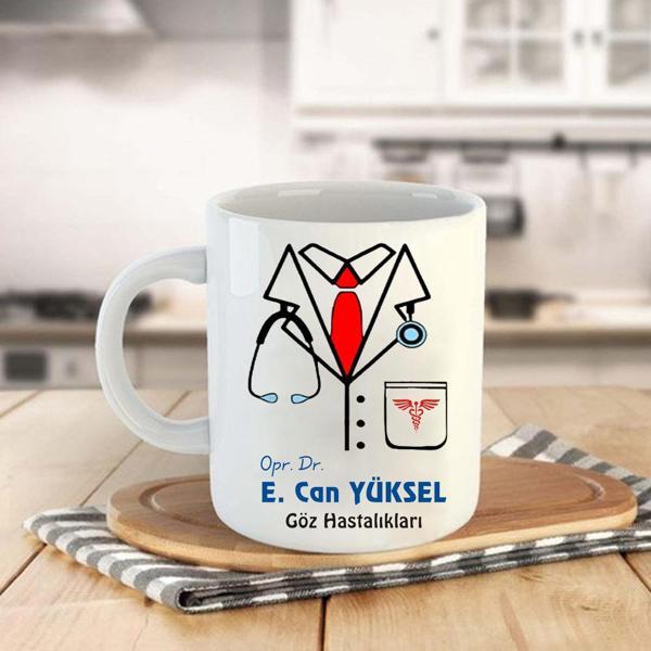 Kişiye özel BAY Doktor temalı kupa bardak TRBK16 - Image 1