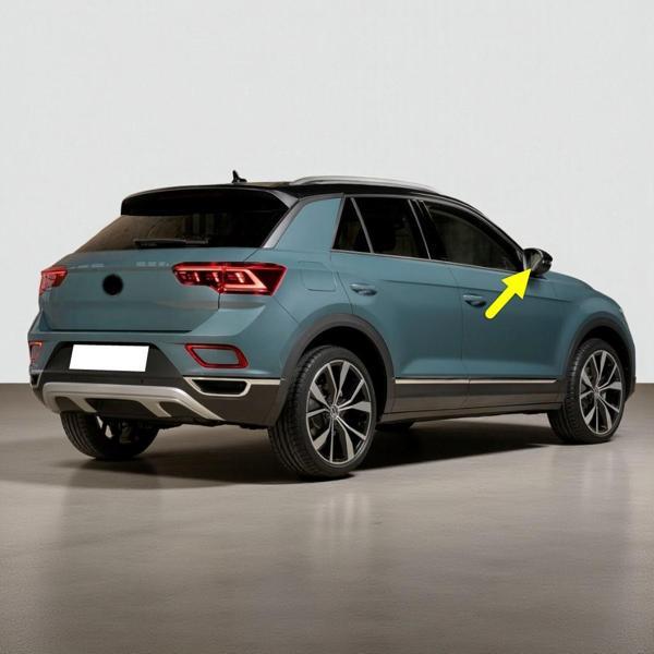 VW T-Roc 2022-2025 Sağ Dış Dikiz Ayna Camı Isıtmalı 2GA857522G - Image 1