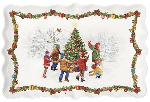 Porselen Tabak 35 x 23,5 cm - Image 1