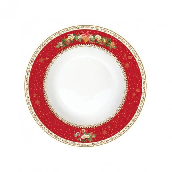 Porselen Yemek Tabağı 21,5 cm - Image 1