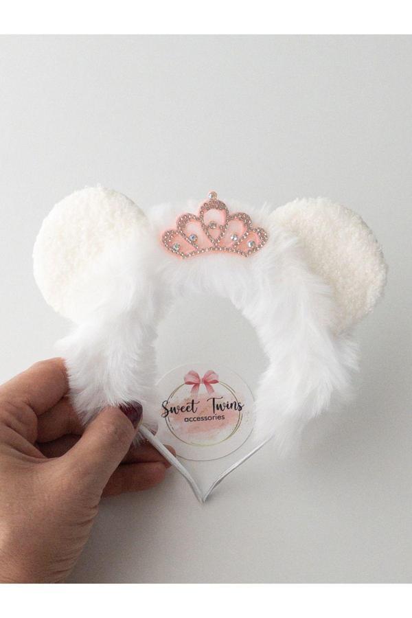 Sweet Twins Accessories Ayı Kulaklı Prenses Tacı - Image 1