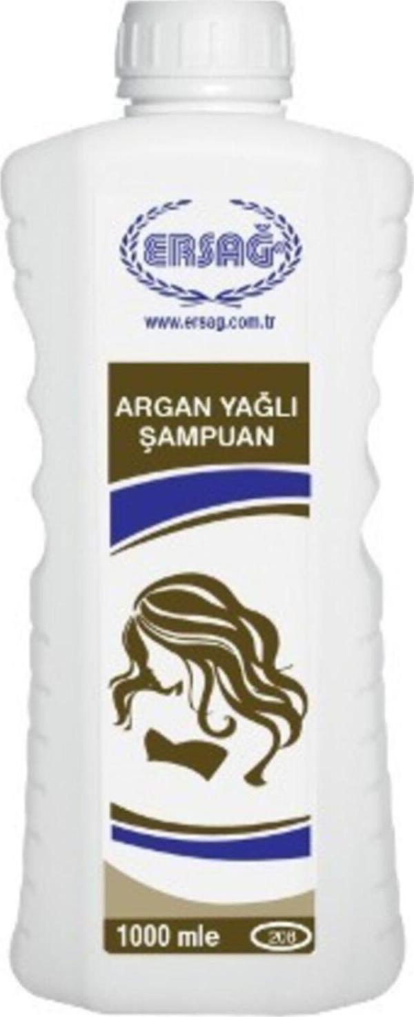 Ersağ Argan Yağlı Şampuan – 1000 ml - Image 1