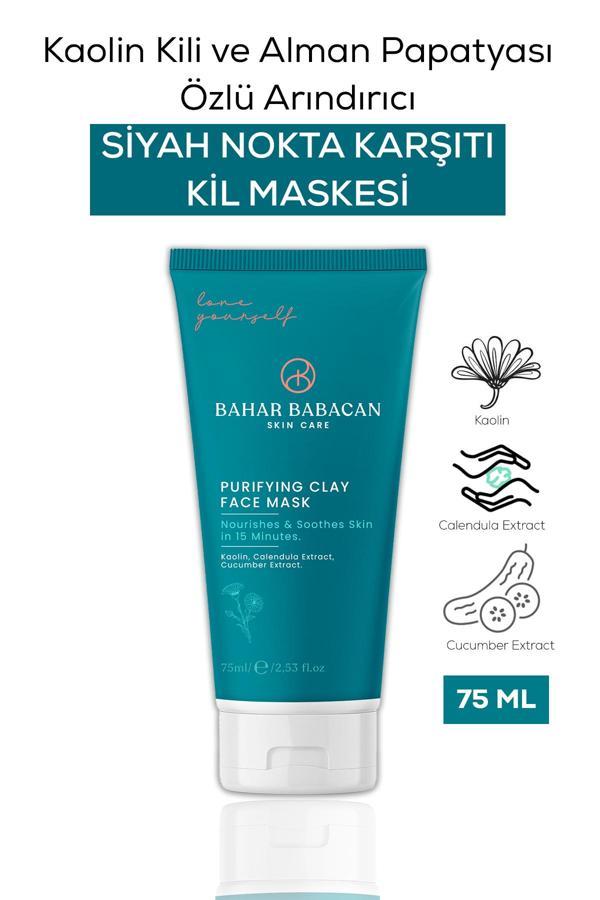 Kaolin Kili Ve Alman Papatyası Özlü Arındırıcı Siyah Nokta Karşıtı Kil Maskesi 75ml - Image 1
