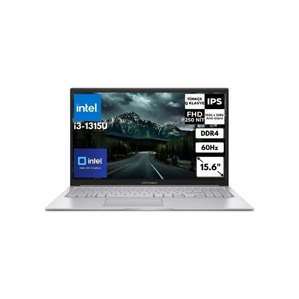 Vivobook 15 I3-1315U 8 GB 512 GB SSD UHD Graphics Fhd 15.6" Freedos Taşınabilir Bilgisayar X1504VA-NJ720AT2 - Image 1