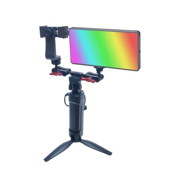 GDX CF-135 RGB Telefon Vlog + El Tipi Powerbank Tripod Batarya - Image 1