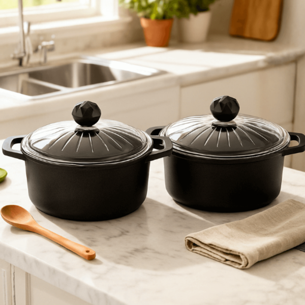 Elmas İkili Derin Tencere 20 - 24 Cm - Image 1