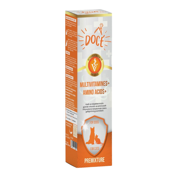 Doce Kedİ Ve Köpek Multivitamin, Amionoasit 50ML - Image 1