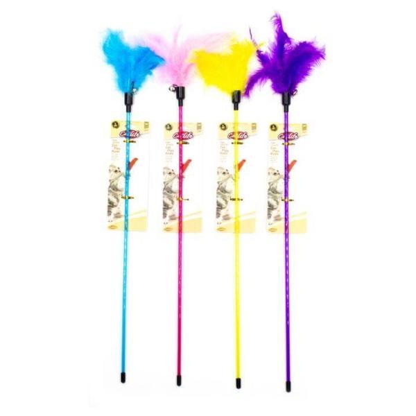 CATLİFE KEDİLER İÇİN OYUNCAK OLTA ZİLLİ 58CM - Image 1