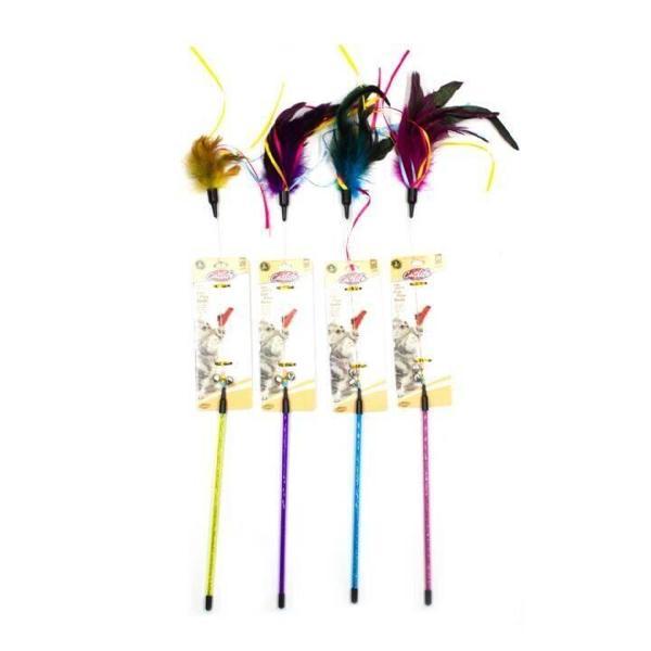 CATLİFE KEDİLER İÇİN OYUNCAK OLTA ZİLLİ 65CM - Image 1