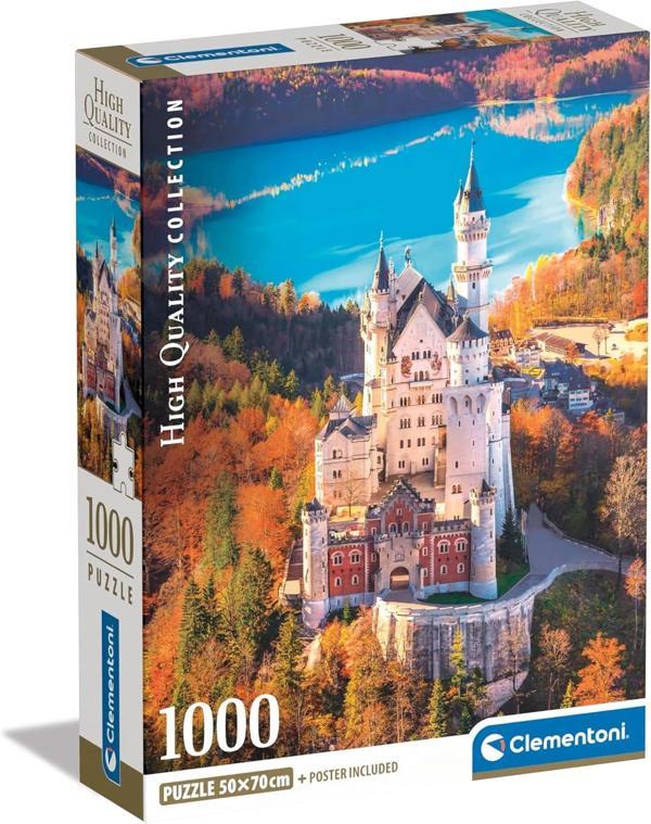 Clementoni 1000 Parça Yüksek Kaliteli Koleksiyon Puzzle - Neuschwastein - 39909 - Image 1