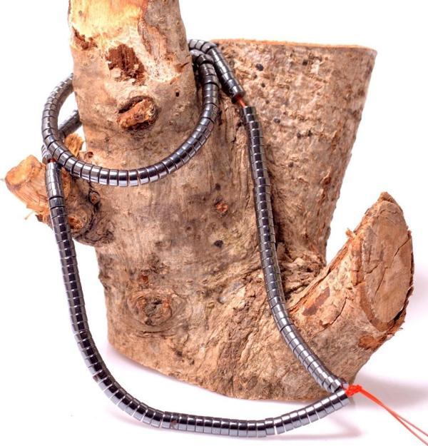 Hematit Taşı Dizi - Tekerlek Model - Image 1